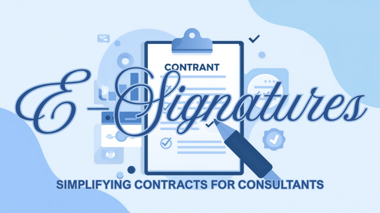 E-Signature Software for Consultants: Getting Contracts Signed Before the Client Changes Their Mind